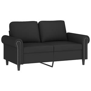 Vida XL 2-delige Loungeset met kussens fluweel zwart SKU: 3202215