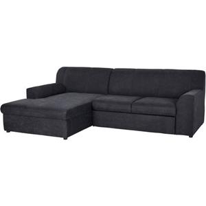DOMO collection Hoekbank Topmatras met récamier, naar keuze met slaapfunctie