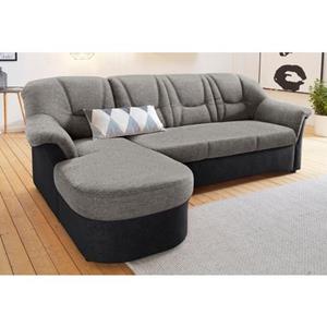 DOMO collection Ecksofa "Sarafina L-Form", wahlweise mit Bettfunktion, optional mit Federkern