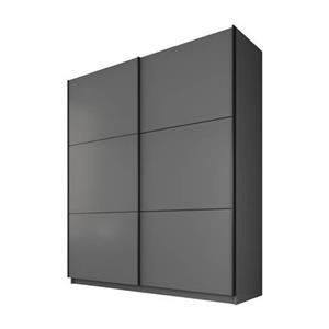 meubella Kledingkast Samantha - Grijs - 179 cm