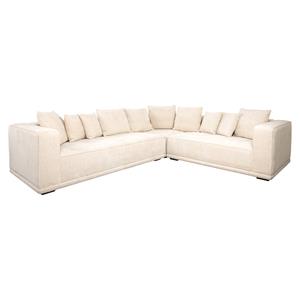 Richmond Interiors Richmond Hoekbank Lusso Chenille - Beige