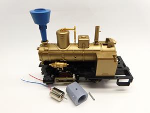 Crazytoys micromotor 0eR001 motor ombouwset voor Roco Kersttrein