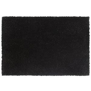 Fußmatte Fußmatten 2 Stk. Schwarz 40x60 cm Kokosfaser Getuftet, vidaXL, Rechteckig