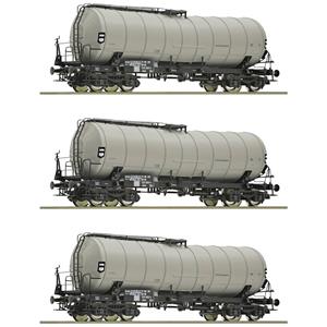 Roco 6600030 H0 3er-Set Knickkesselwagen der DR