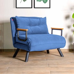 Risa Home Slaapfauteuil Sando Blauw