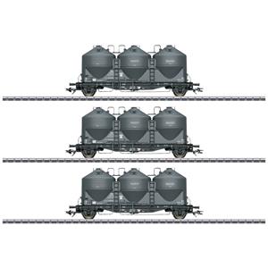 Märklin 48264 H0 3-delige set stofsilowagens Kds 67 van de DB