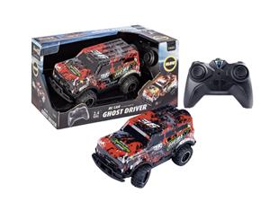24683 Ghost Driver 1:22 RC modelauto voor beginners Elektro Straatmodel Met lichteffect