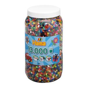 Hama Strijkkralen in Pot Mix (068), 13.000st.