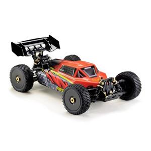 Absima STOKE V2 Orange, Schwarz Brushless 1:8 RC Modellauto Elektro Buggy Allradantrieb (4WD) RtR 2,