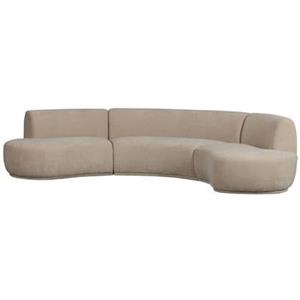 Basiclabel Bank Batavier - Polyester - Naturel - 75x336x180