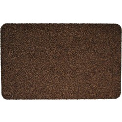 Veer Carpets  Wasbare Deurmat Aqua Stop 50 × 80 cm - Brown