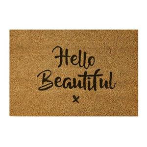 MD-Entree MD Entree - Kokosmat - Hello Beautiful - 40 x 60 cm