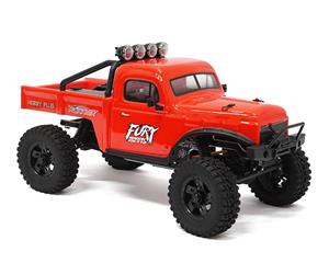 Furitek 1/18 FX118 Fury Wagon brushless crawler RTR - Rood