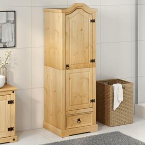 vidaXL Kledingkast Corona 55x52x170 cm massief grenenhout