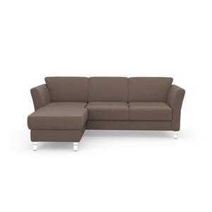 sit&more Hoekbank Visby L-vorm naar keuze met slaapfunctie en bedkist, vrij plaatsbaar