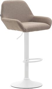 KantoormeubelenPlus Barkruk Mysen Stof W, Taupe