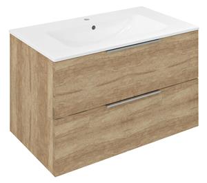 Sapho Cirasa wastafel onderkast 80x46x52cm eiken