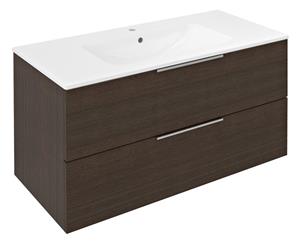 Sapho Cirasa wastafel onderkast 100x46x52cm donkerbruin eiken