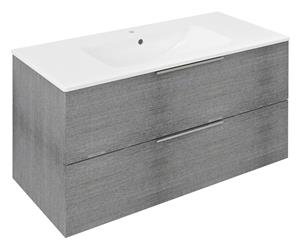 Sapho Cirasa wastafel onderkast 100x46x52cm grijs eiken