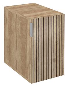 Sapho Cirasa zijkast voor wastafelmeubel 30x46x52cm eiken ribbel