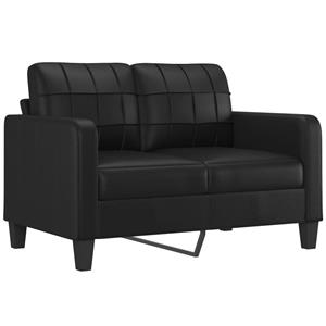 Vida XL 2-delige Loungeset met kussens kunstleer zwart SKU: V3201358