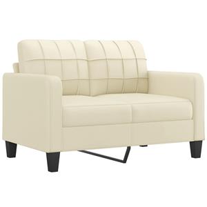 Vida XL 2-delige Loungeset met kussens kunstleer crÃ¨me SKU: V3201359