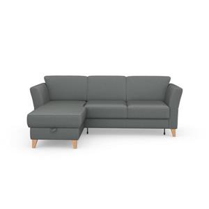 sit&more Hoekbank Visby Naar keuze met slaapfunctie en bedkist, vrij plaatsbaar