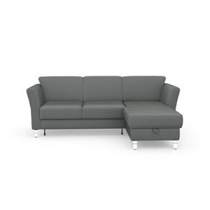 sit&more Hoekbank Visby V naar keuze met slaapfunctie en bedkist, vrij plaatsbaar