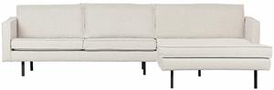 BePureHome Rodeo Chaise Longue Links - Bouclé - Naturel - 85x300x155