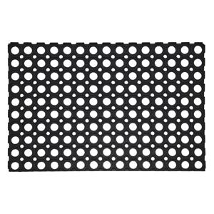 H&S Collection Deurmat - voor buiten - rubber - 60 x cm - Droogloopmat - schoonloopmat -