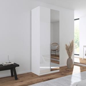 Rauch Draaideurkast Kleiderschrank Kleiderschränke Schrank Garderobe AGORDO mit Glasfront