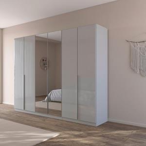 Rauch Draaideurkast Kleiderschrank Kleiderschränke Schrank Garderobe AGORDO mit Glasfront