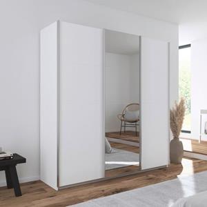 Rauch Schuifdeurkast Kleiderschrank Schrank Garderobe AGORDO mit Dekor- oder Hochglanzfront