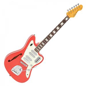Vintage REVO Surfmaster Quad Thinline Offset Firenza Red