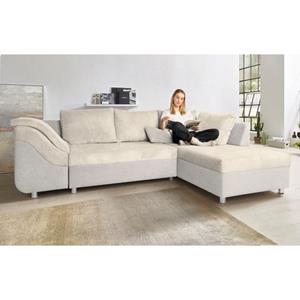COLLECTION AB Hoekbank Sally L-vorm met en zonder slaapfunctie, inclusief losse rug- en sierkussens