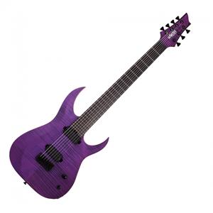 Schecter John Browne TAO 7 snaren Satin Trans Purple