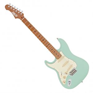 JET Guitars JS-300 Roasted Maple Left Handed Sea Foam Green