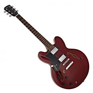Hartwood Revival Linkshandig Cherry Red - Bijna Nieuw