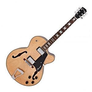 Hartwood Hartwoord Novella Hollowbody Gitaar Naturel