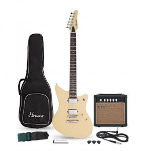 Hartwood Charger Origin Gitaarpakket Vintage White
