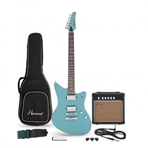 Hartwood Charger Origin Gitaarpakket Lagoon Blue