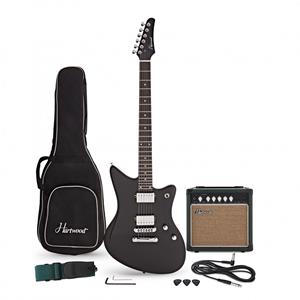 Hartwood Charger Origin Gitaarpakket Zwart