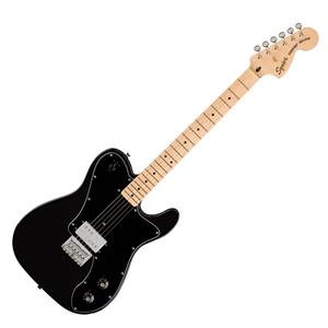 Squier Paranormal Esquire Deluxe met Esdoorn Toets Metallic Black