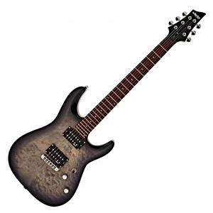 Schecter C-6 Plus Elektrische Gitaar Charcoal Burst