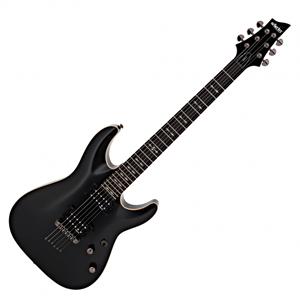 Schecter Omen-6 Elektrische Gitaar Zwart