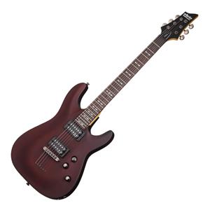 Schecter Omen-6 Elektrische Gitaar Walnut Satin