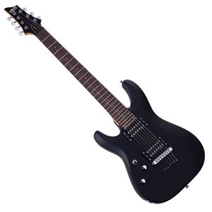 Schecter C-7 Deluxe Linkshandig Satin Black