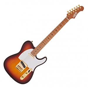 JET Guitars JT600 Roasted Maple Tobacco Burst