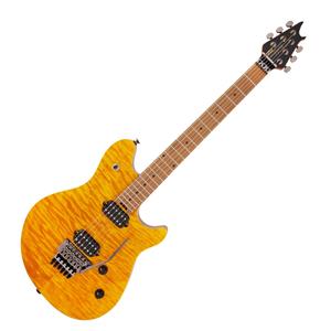 EVH Wolfgang WG Standard QM Baked Maple Fingerboard Transparent Amber