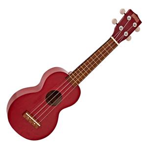 Kahiko Ukulele Transparent Red